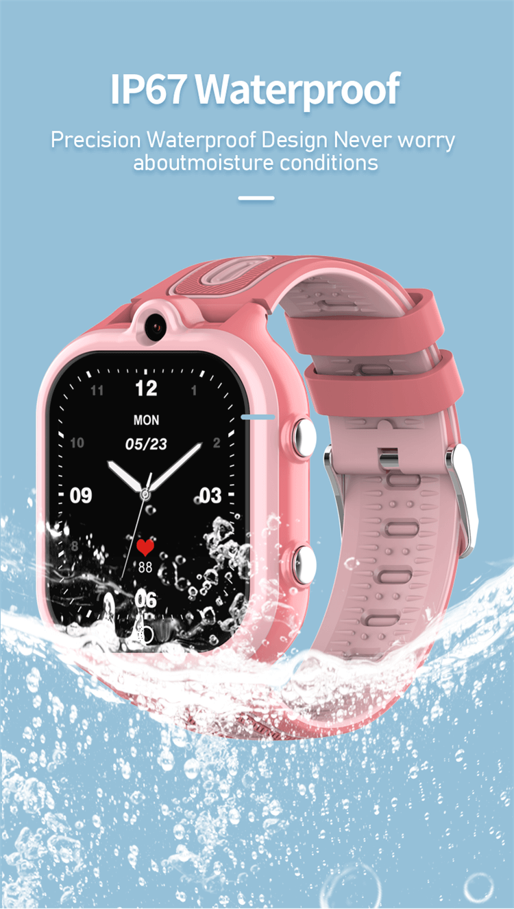 DF91 Kid Smartwatch HD Video Calling GPS+WIFI+LBS Position Geo Fence-Shenzhen Shengye Technology Co.,Ltd