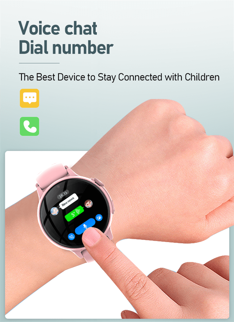 Y15  1.32 Inch IPS 4G Kid Smartwatch HD Video Calling GPS+WIFI+LBS Position IP67 Waterproof-Shenzhen Shengye Technology Co.,Ltd