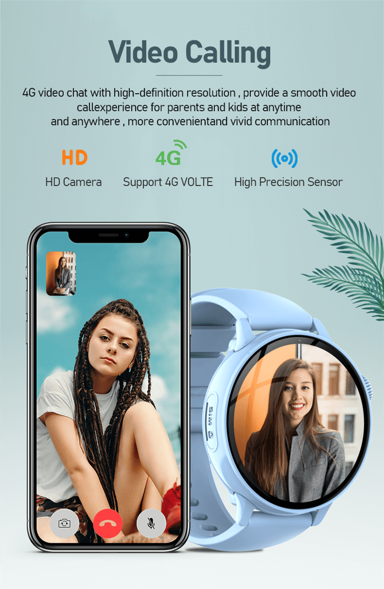 Y15  1.32 Inch IPS 4G Kid Smartwatch HD Video Calling GPS+WIFI+LBS Position IP67 Waterproof-Shenzhen Shengye Technology Co.,Ltd
