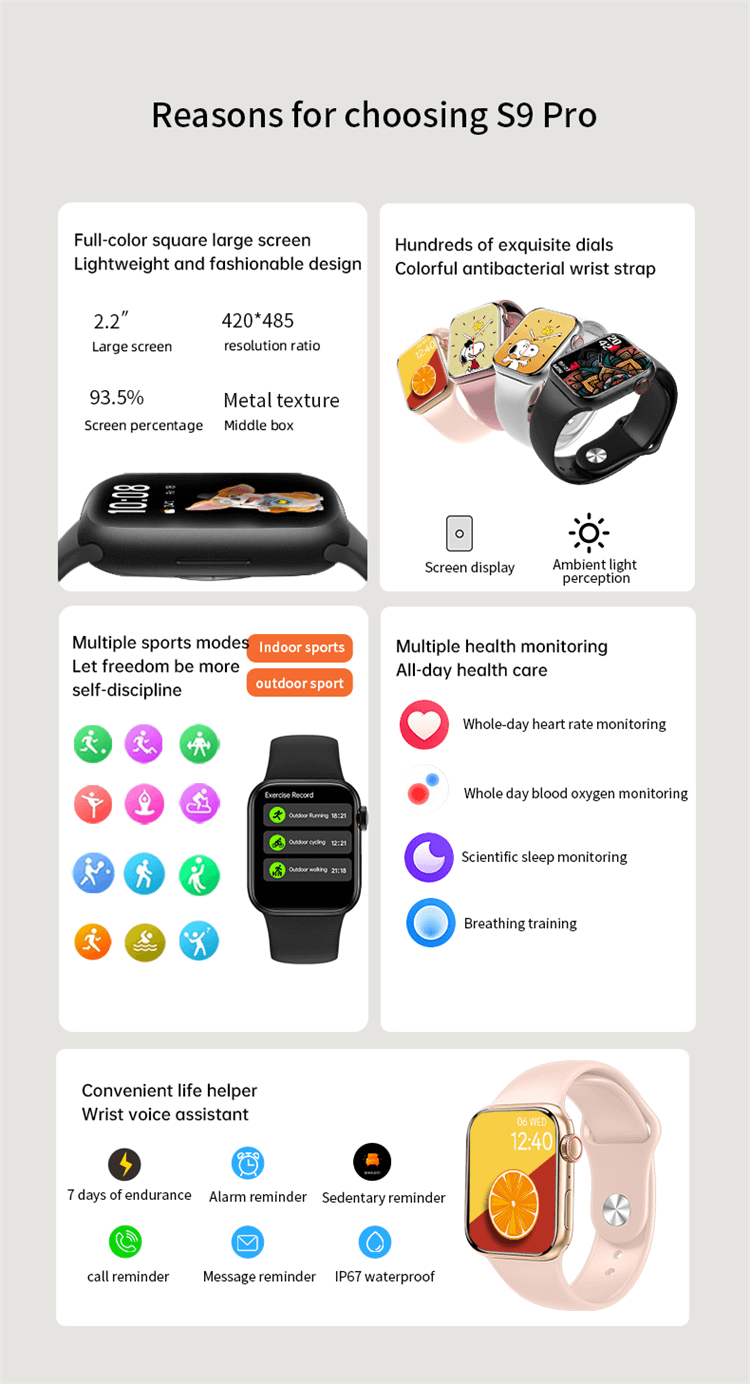 S9 Pro Smartwatch-Shenzhen Shengye Technology Co.,Ltd