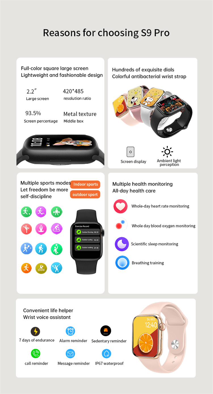 S9 Pro Smartwatch-Shenzhen Shengye Technology Co., Ltd