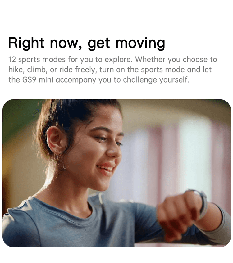GS9 Mini Smartwatch 1.77 Inch HD Screen Health Positioning Long Battery Life-Shenzhen Shengye Technology Co.,Ltd