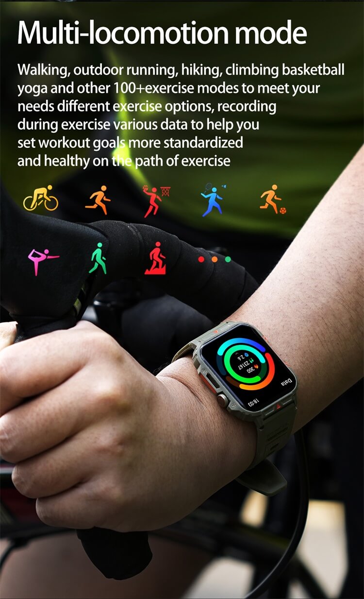 D05 Smartwatch AI Asistente de voz Monitoreo de salud IP68 Resistente al agua-Shenzhen Shengye Technology Co., Ltd