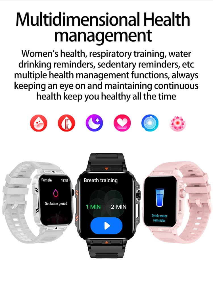 D05 Smartwatch AI Voice Assistant Health Monitoring IP68 Waterproof-Shenzhen Shengye Technology Co.,Ltd