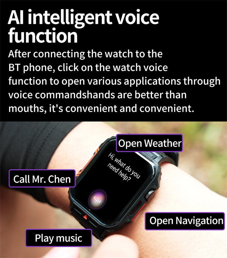 D05 SmartWatch AI Voice Assistant Мониторинг здоровья IP68 Водонепроницаемый-Shenzhen Shengye Technology Co.,Ltd