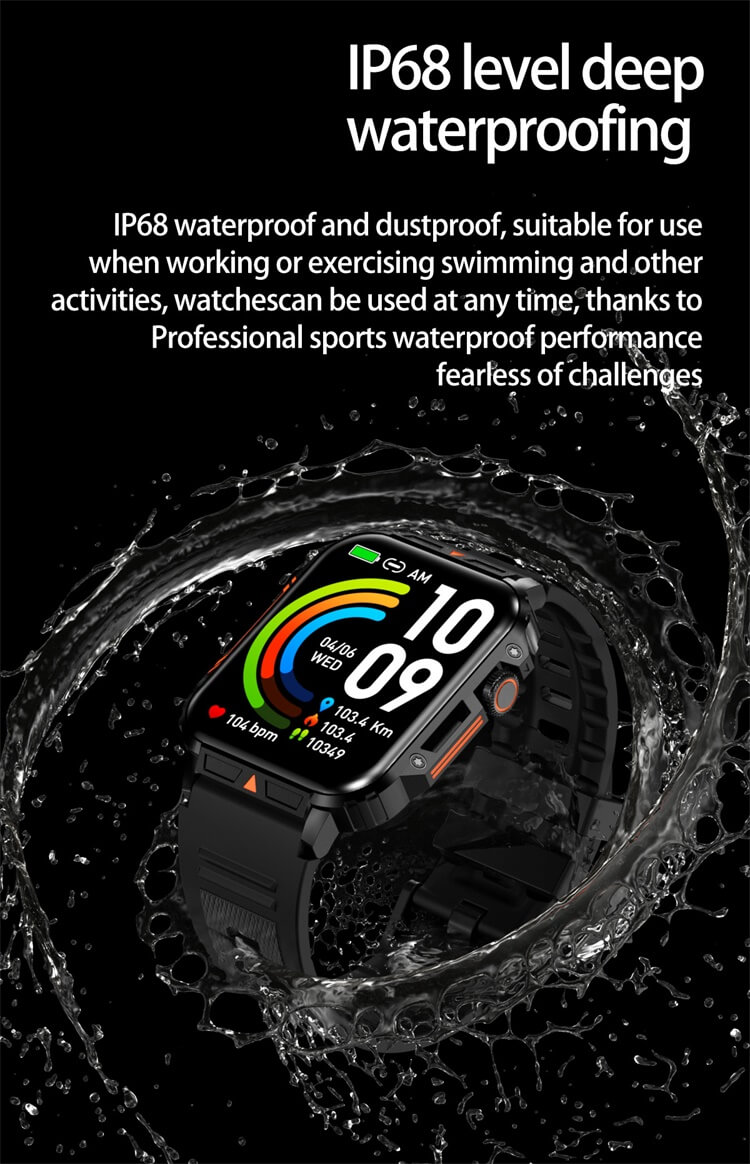 D05 Smartwatch AI Stemassistent Gezondheidsmonitoring IP68 Waterdicht-Shenzhen Shengye Technology Co.,Ltd