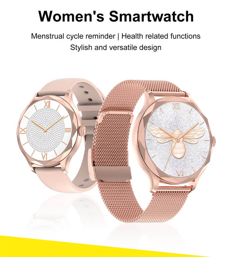 DTS Diamond AMOLED Smartwatch Alipay Payment Female Assistant Health Monitoring-Shenzhen Shengye Technology Co.,Ltd