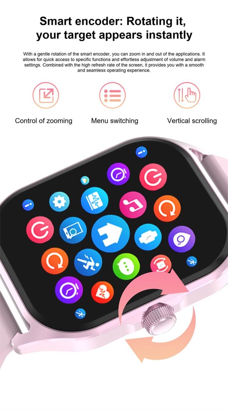 DT99 AMOLED Smartwatch GPS Sports Tracks Feminino Assistente Treinamento de Respiração-Shenzhen Shengye Technology Co., Ltd