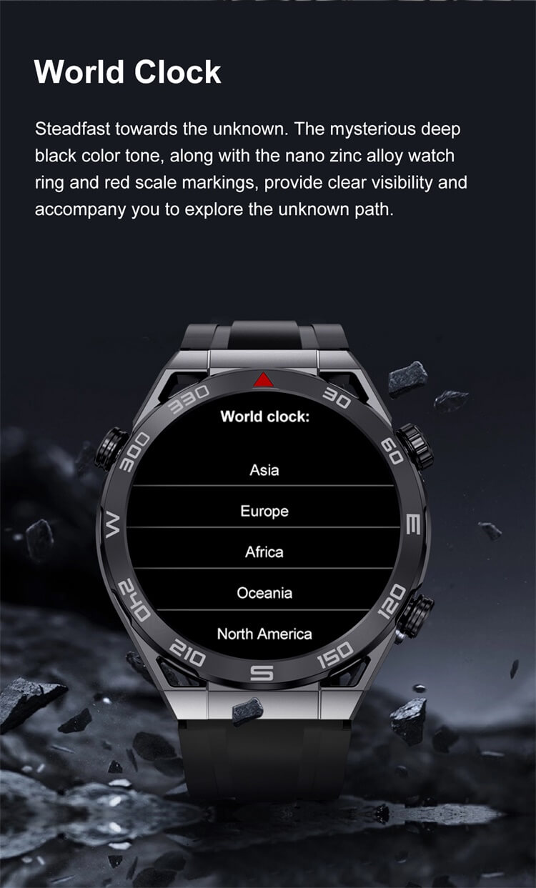 DT Ultramate Smartwatch Brújula Patrón IP68 Impermeable PPG + ECG-Shenzhen Shengye Technology Co.,Ltd