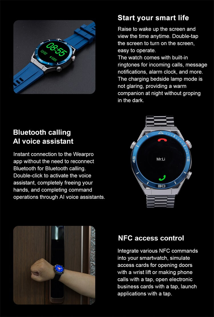 DT Ultramate Smartwatch Bussola Modello IP68 Impermeabile PPG+ECG-Shenzhen Shengye Technology Co.,Ltd