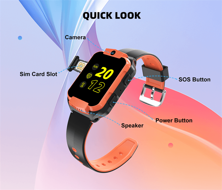 LT35E Kid 4G Tarjeta Sim Smartwatch Cámara HD Videollamadas GPS/WIFI/LBS Ubicación-Shenzhen Shengye Technology Co.,Ltd