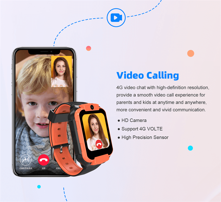 LT35E Детские умные часы с 4G SIM-картой HD-камера Видеозвонки GPS/WIFI/LBS Местоположение-Shenzhen Shengye Technology Co.,Ltd