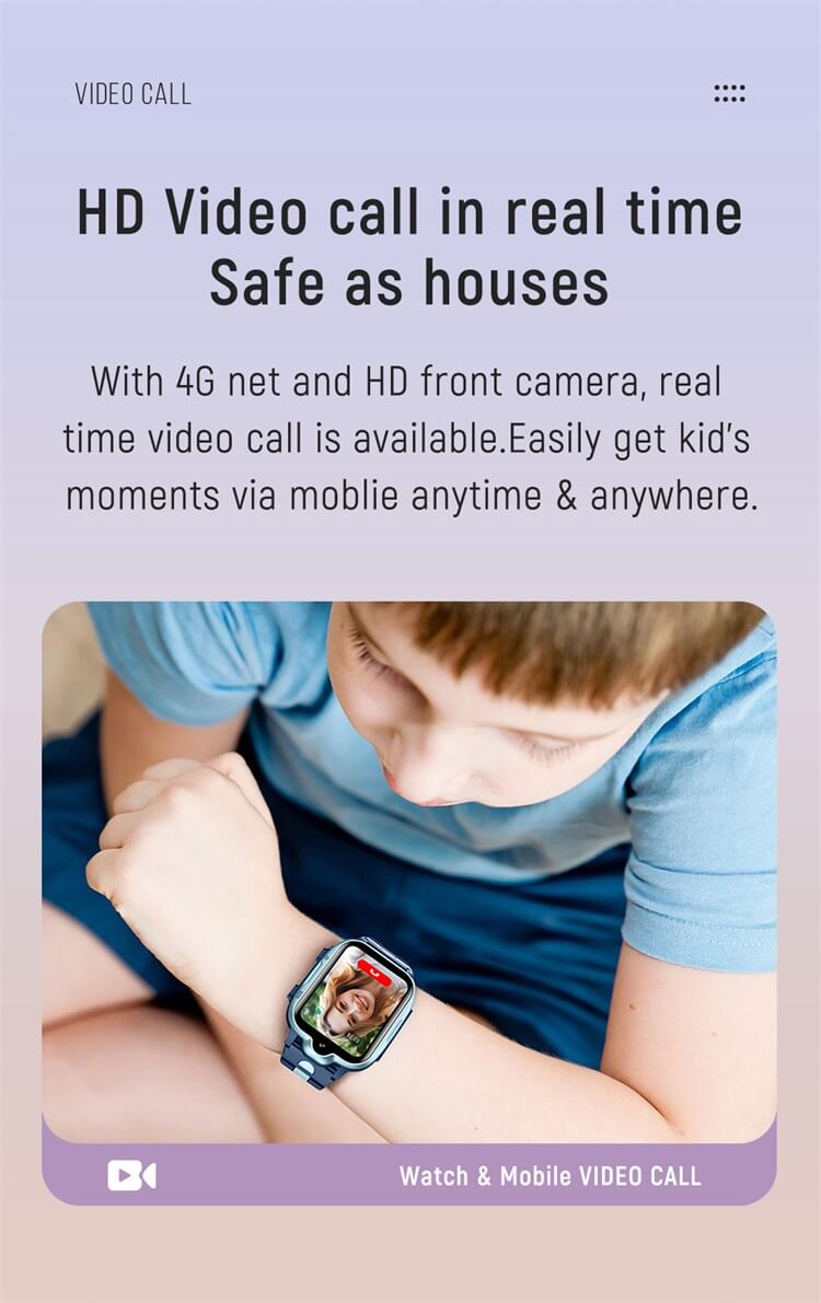K15 Kid 4G Sim Card Smartwatch HD Camera Video Calling Precise Position-Shenzhen Shengye Technology Co.,Ltd