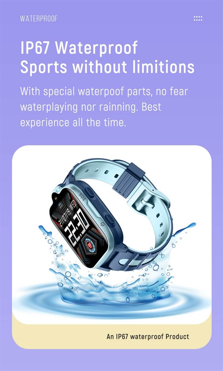 K15 Kid 4G SIM-Karte Smartwatch HD-Kamera Videoanrufe Präzise Position-Shenzhen Shengye Technology Co.,Ltd