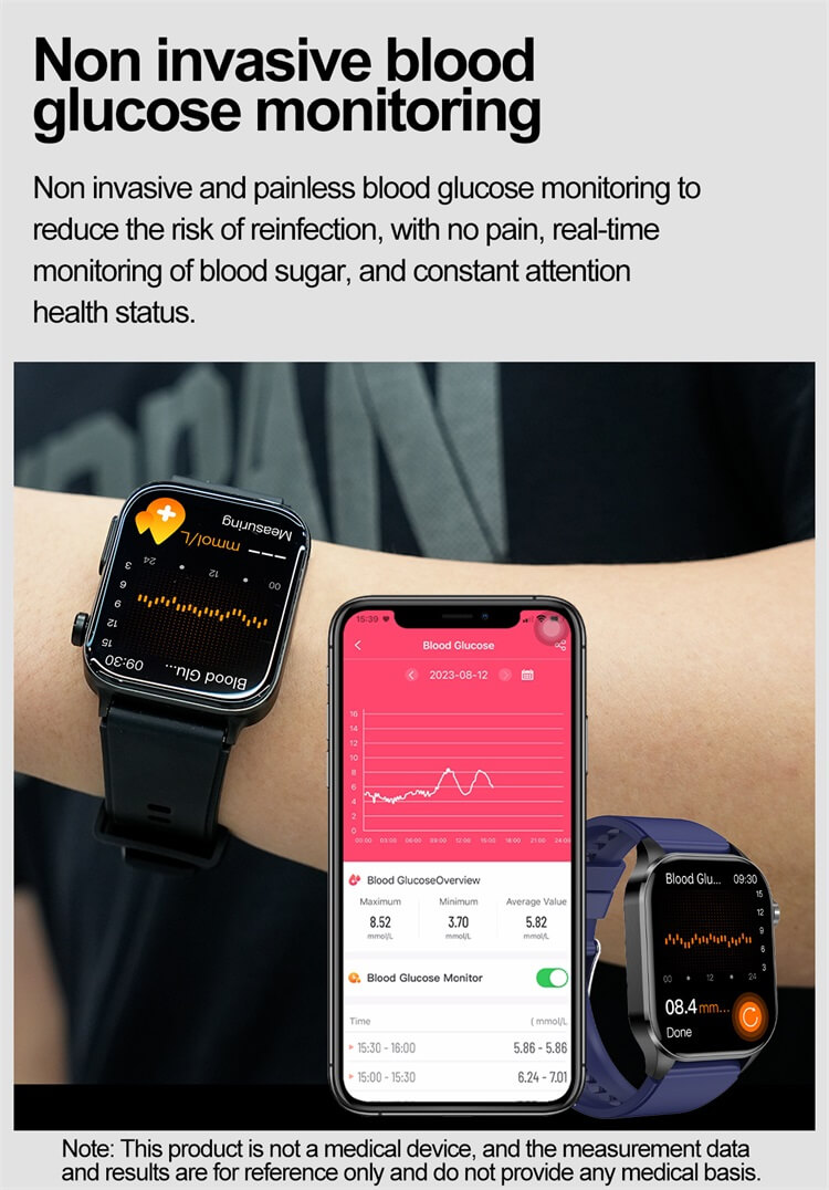 ET580 AMOLED Smartwatch ECG Elettrocardiogramma AI Diagnosi medica IP68 Impermeabile-Shenzhen Shengye Technology Co., Ltd