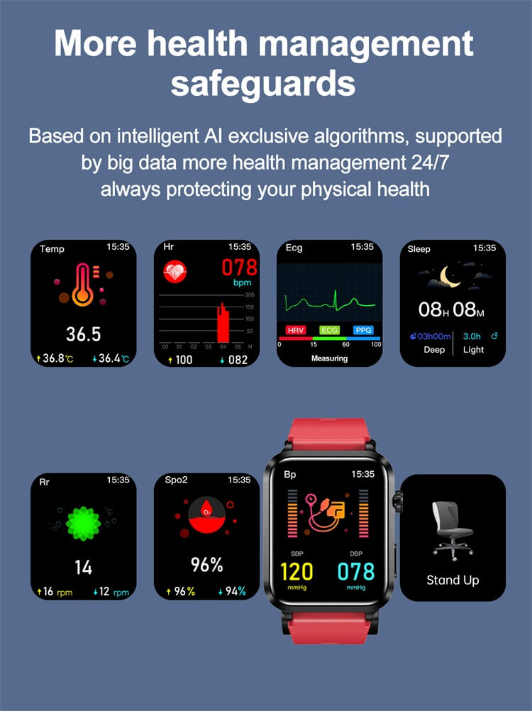 S11 Smartwatch TPU Ultra Thin Comfortable Airbag Air Pump+Balloon Type Accurate Blood Pressure Testing-Shenzhen Shengye Technology Co.,Ltd