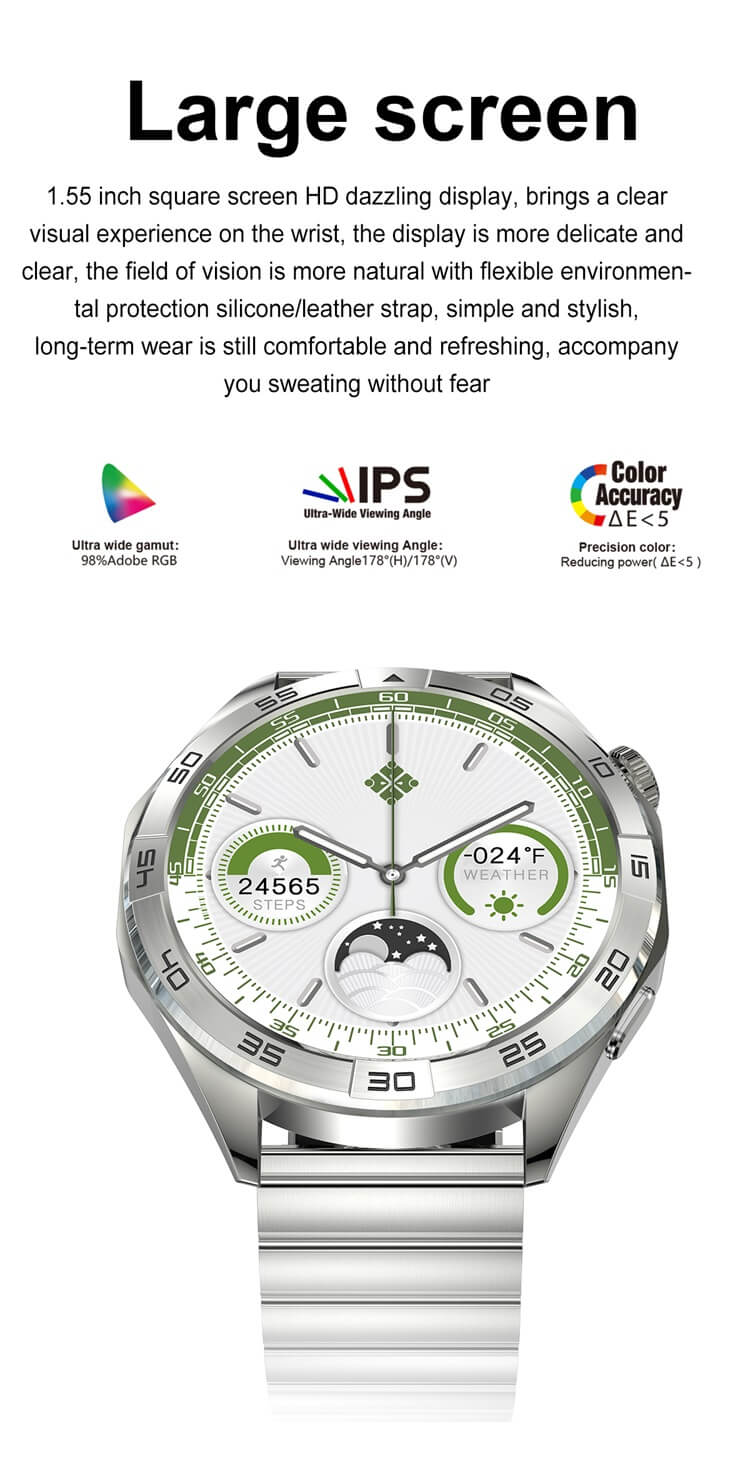 EX105 Smartwatch Accurate Health Monitoring Movement Pattern Bluetooth Call-Shenzhen Shengye Technology Co.,Ltd