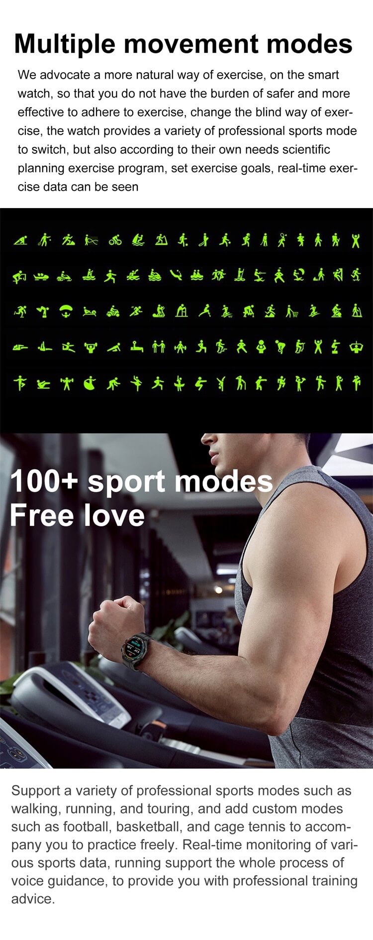 EX105 Smartwatch Monitoreo preciso de la salud Patrón de movimiento Llamada Bluetooth-Shenzhen Shengye Technology Co.,Ltd