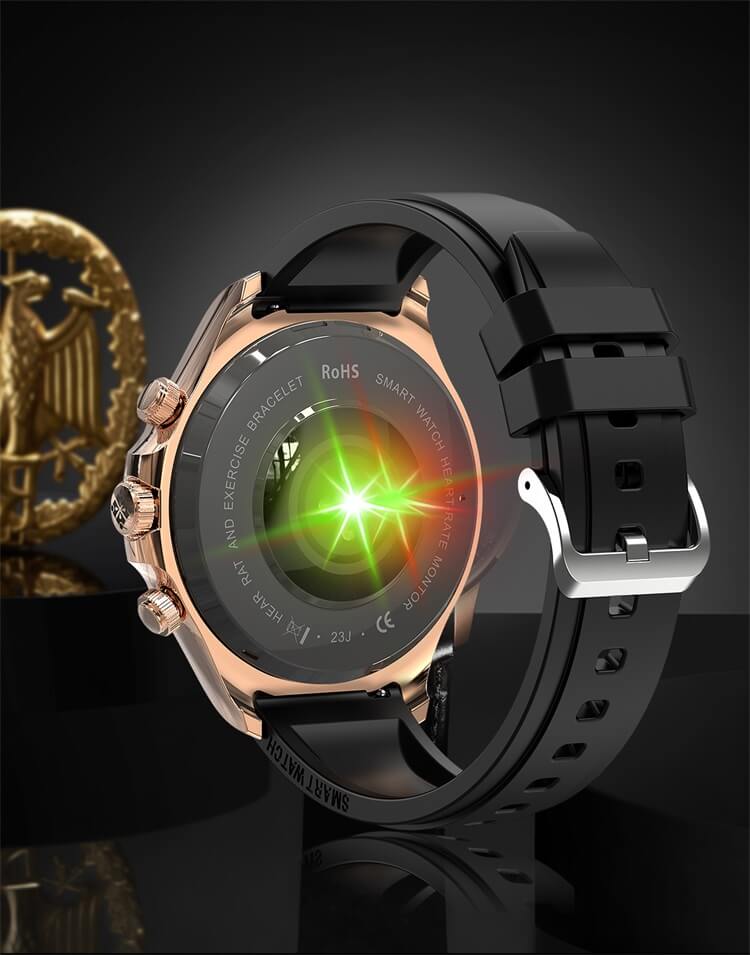 EX108 Smartwatch double puce Bluetooth appel AI Assistant vocal surveillance de la santé-Shenzhen Shengye Technology Co., Ltd