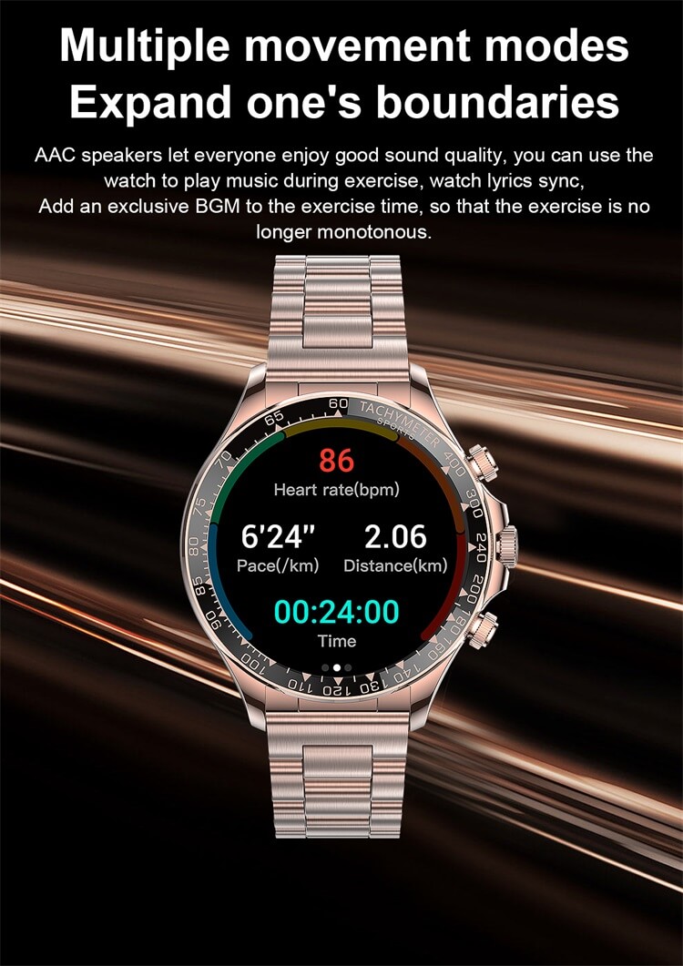 EX108 Smartwatch Dual Bluetooth Chip Call AI Voice Assistant Health Monitoring-Shenzhen Shengye Technology Co.,Ltd