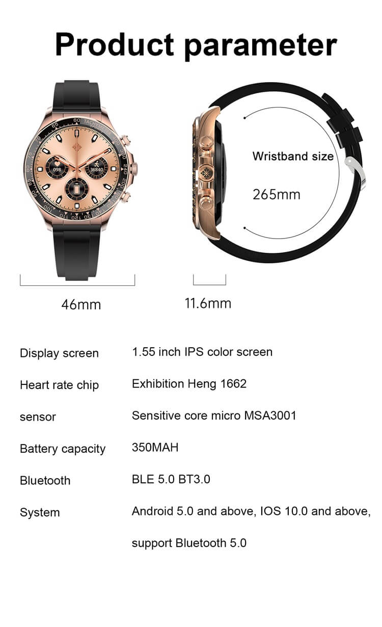 EX108 Smartwatch Dual Bluetooth Chip Llamada AI Asistente de voz Monitoreo de salud-Shenzhen Shengye Technology Co., Ltd