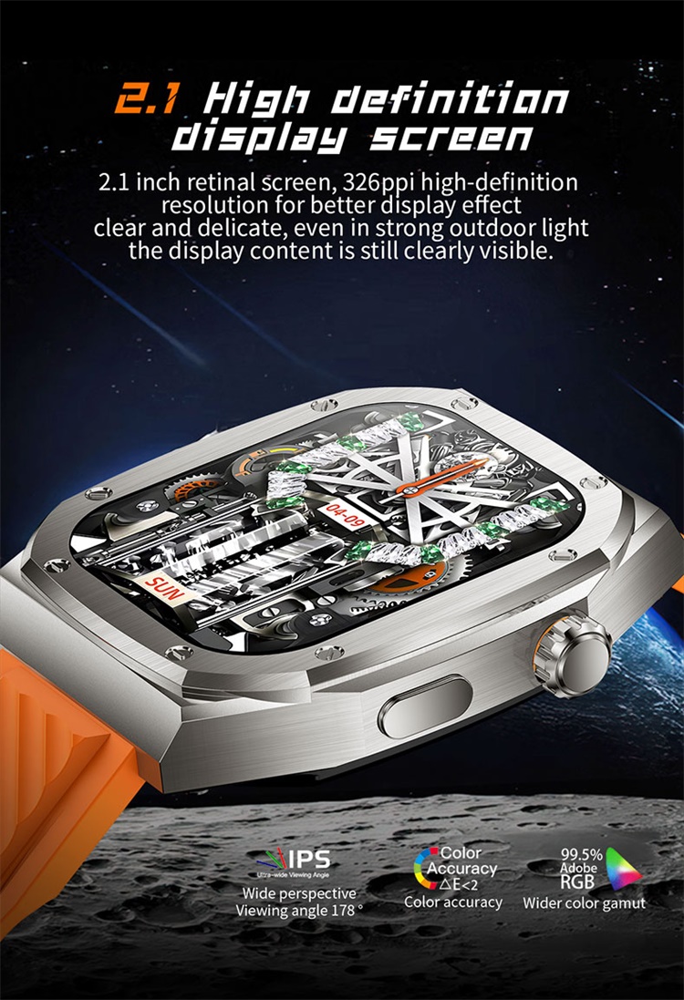 Z79 Max Smartwatch IP68 Monitoraggio sanitario impermeabile Ricarica wireless-Shenzhen Shengye Technology Co., Ltd