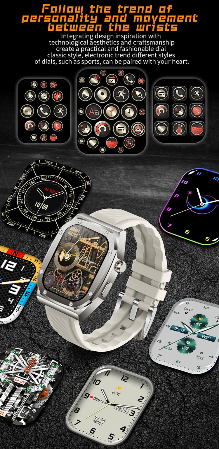 Z79 Max Smartwatch IP68 مقاومة للماء لمراقبة الصحة شحن لاسلكي-Shenzhen Shengye Technology Co.,Ltd