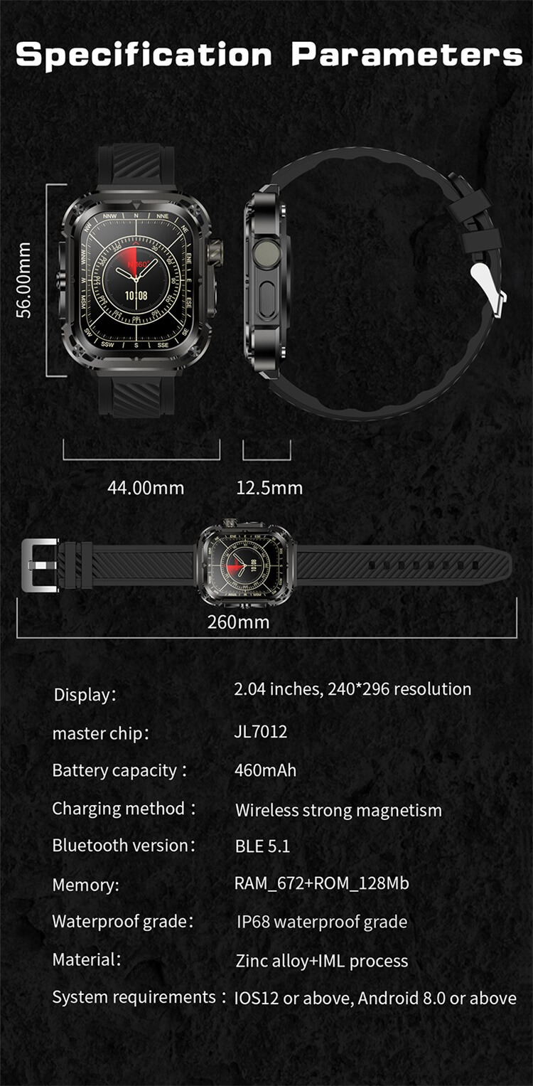 Z85 MAX Smartwatch Gesunde Überwachung EKG-Tests Drahtloses Laden-Shenzhen Shengye Technology Co.,Ltd