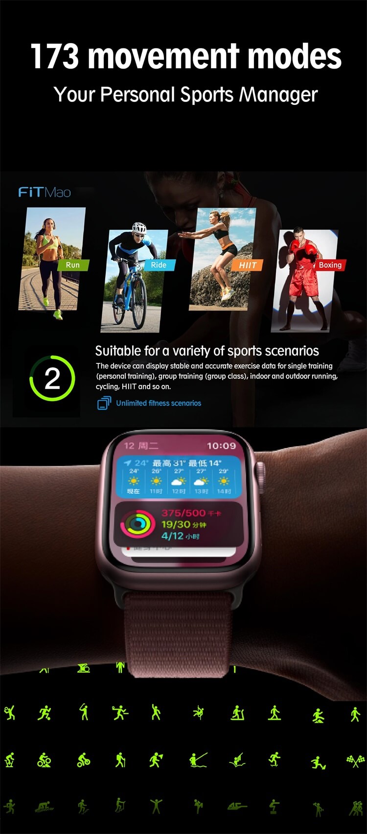 H13 Pro+ Plus Smartwatch IP68 Waterproof Grade Heart Rate Monitoring Hight Large Screen-Shenzhen Shengye Technology Co. Ltd