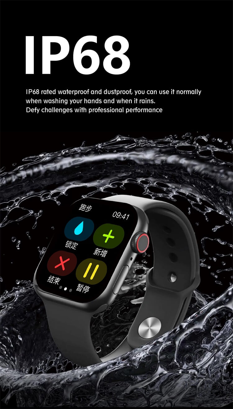 H13 Pro+ Plus Smartwatch IP68 Waterproof Grade ការត្រួតពិនិត្យចង្វាក់បេះដូងខ្ពស់អេក្រង់ធំ-Shenzhen Shengye Technology Co., Ltd.