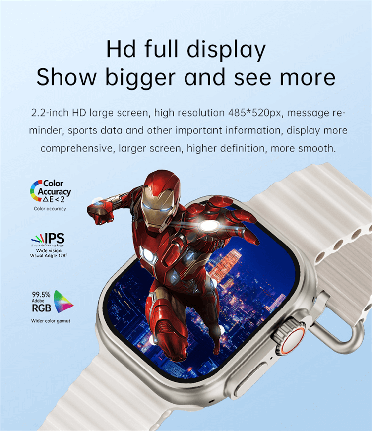GS Ultra 4G Sim Card Android Watch Smartwatch High Definition Full Screen 2.13 Inches AMOLED-Shenzhen Shengye Technology Co. Ltd