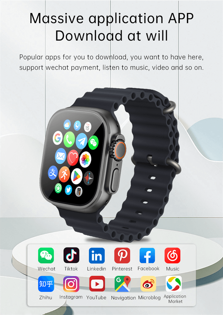 GS Ultra 4G Sim Card Orologio Android Smartwatch Schermo intero ad alta definizione 2,13 pollici AMOLED-Shenzhen Shengye Technology Co.,Ltd