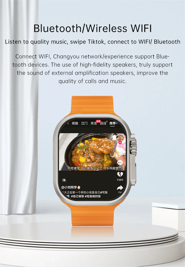 GS Ultra 4G Sim Card Android Watch Smartwatch High Definition Full Screen 2.13 Inches AMOLED-Shenzhen Shengye Technology Co.,Ltd