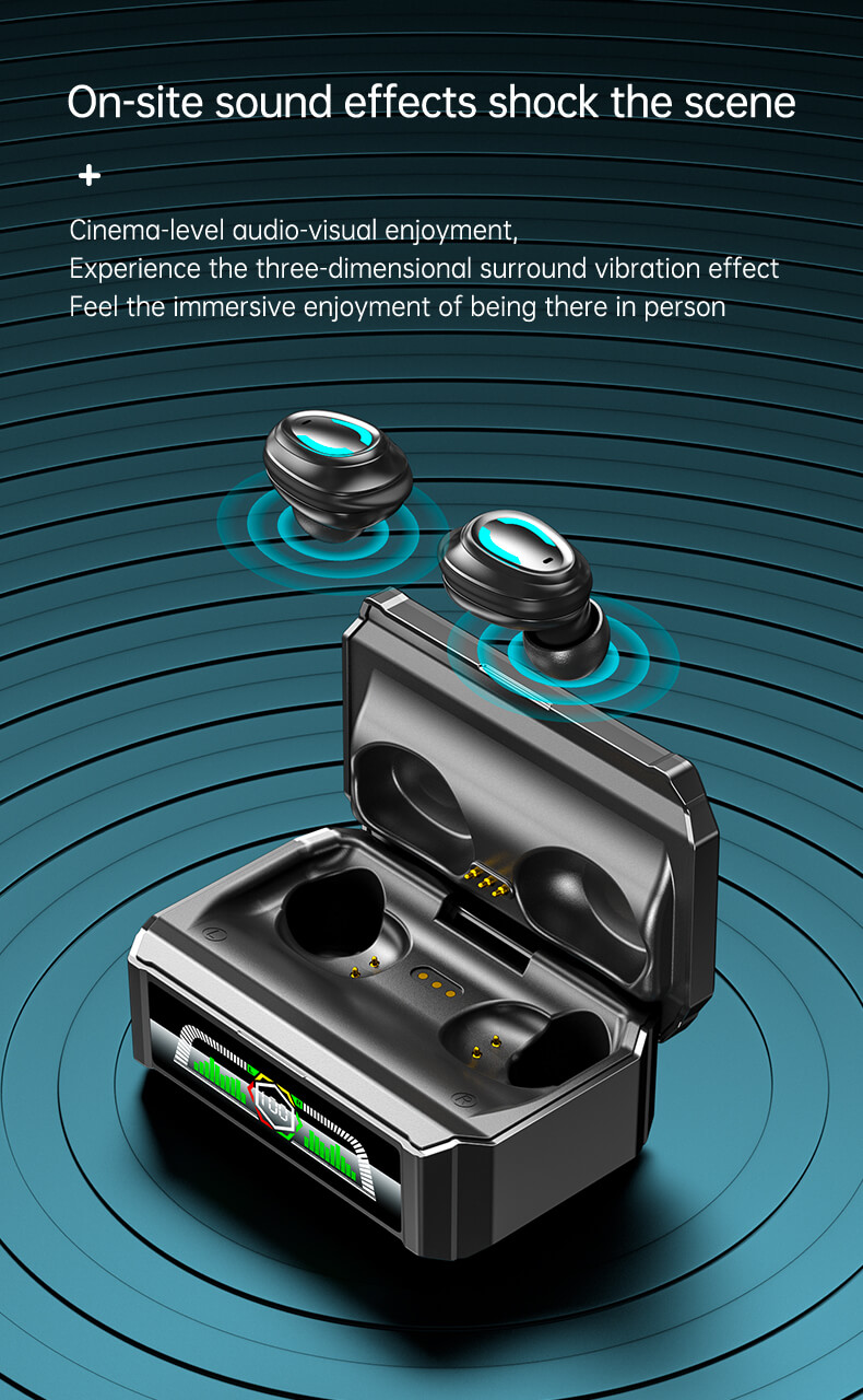 GQ-03 Earbuds High Definition Mirror Large Screen Smart Touch Magnatic Hatch Cover-Shenzhen Shengye Technology Co. Ltd