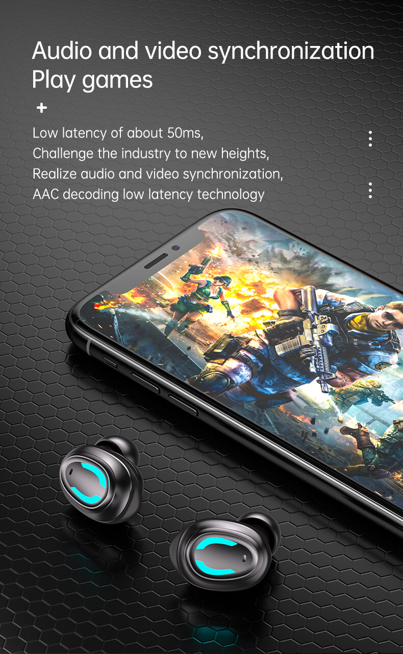 GQ-03 Earbuds High Definition Mirror Large Screen Smart Touch Magnatic Hatch Cover-Shenzhen Shengye Technology Co.,Ltd