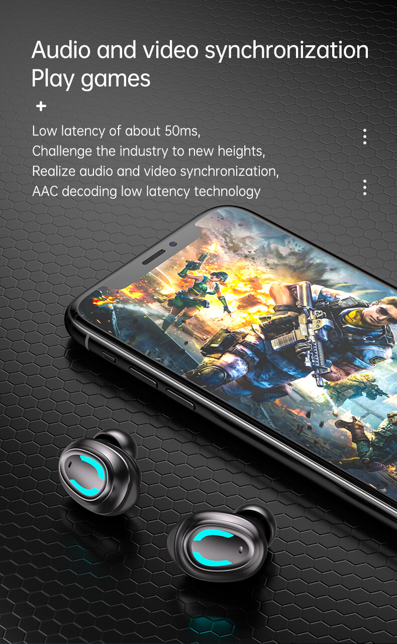 GQ-03 Earbuds High Definition Mirror Large Screen Smart Touch Magnatic Hatch Cover-Shenzhen Shengye Technology Co. Ltd