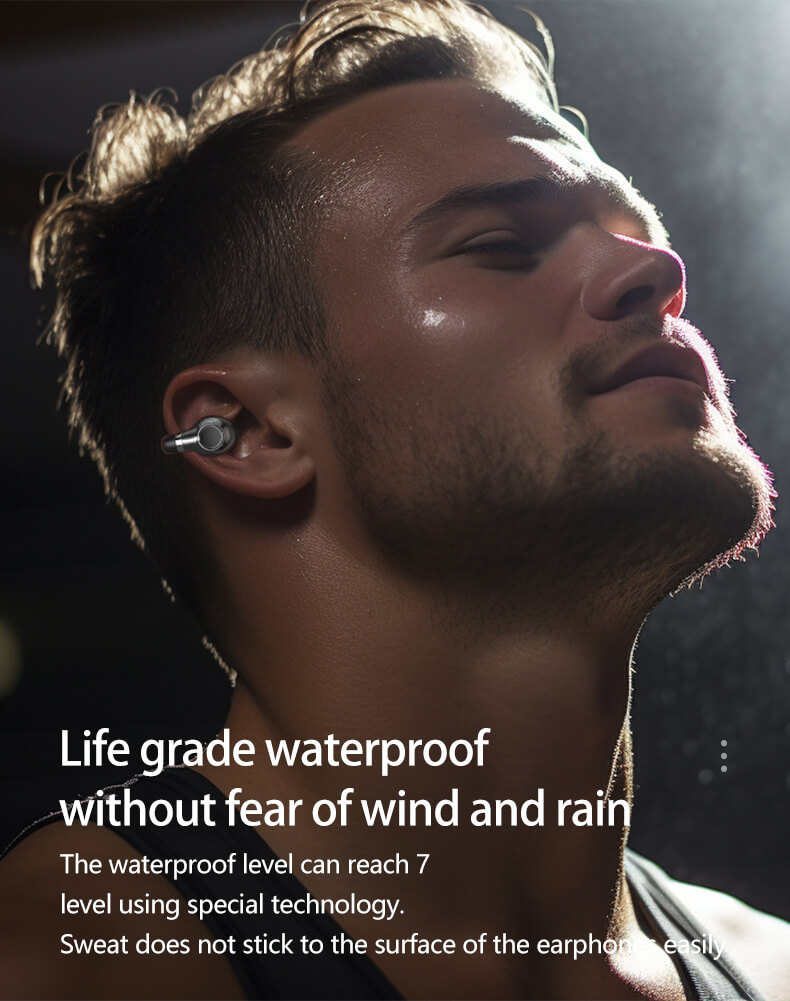 DX11 Earbuds Ear Clip Bluetooth Headset 360° Stereo Surround Effect IP67 Waterproof Level-Shenzhen Shengye Technology Co. Ltd