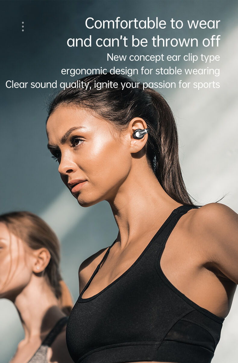 DX11 Earbuds Ear Clip Bluetooth Headset 360° Stereo Surround Effect IP67 Waterproof Level-Shenzhen Shengye Technology Co. Ltd