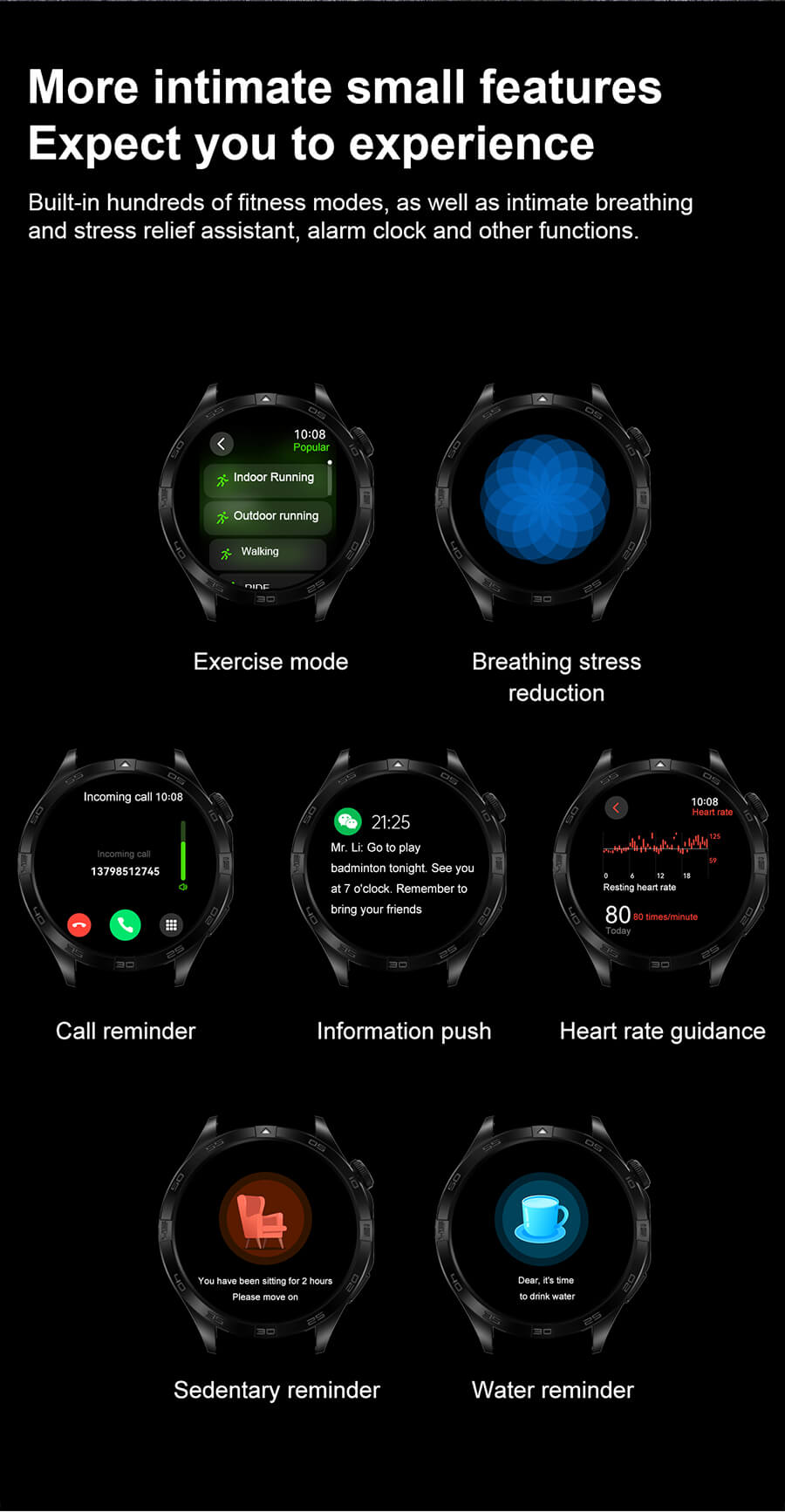 DT5 Mate Smartwatch Healthy Monitoring HD Full Screen Strong Endurance-Shenzhen Shengye Technology Co.,Ltd
