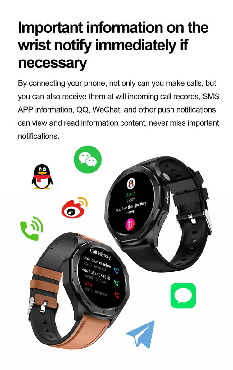 ET480 Smartwatch AMOLED Schermo retinico alto ECG Funzione elettrocardiogramma Monitoraggio sano-Shenzhen Shengye Technology Co., Ltd