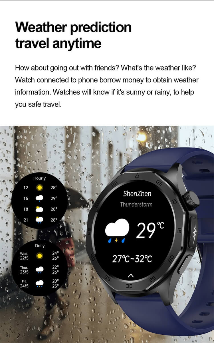 ET480 Smartwatch AMOLED Schermo retinico alto ECG Funzione elettrocardiogramma Monitoraggio sano-Shenzhen Shengye Technology Co., Ltd