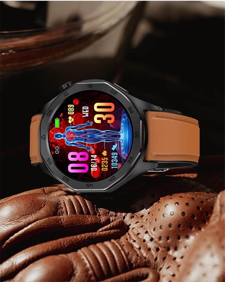 ET480 Smartwatch AMOLED Écran rétinien élevé Fonction d'électrocardiogramme ECG Surveillance saine-Shenzhen Shengye Technology Co., Ltd