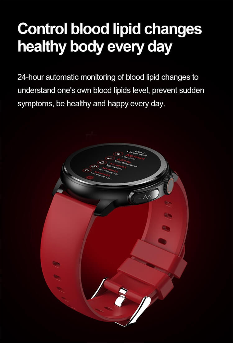 ET481 Smartwatch Heart Reat Monitoring AMOLED Screen Blood Glucose Monitoring-Shenzhen Shengye Technology Co.,Ltd