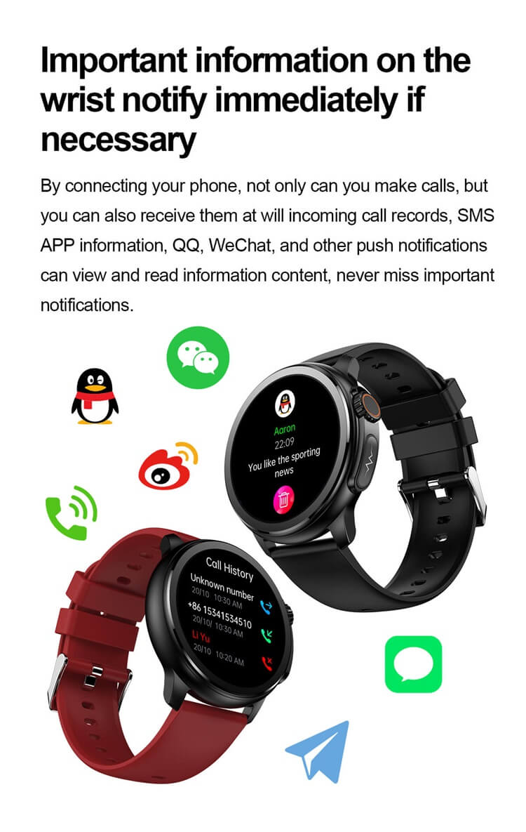 ET481 Smartwatch Monitoraggio del battito cardiaco Schermo AMOLED Monitoraggio della glicemia-Shenzhen Shengye Technology Co., Ltd