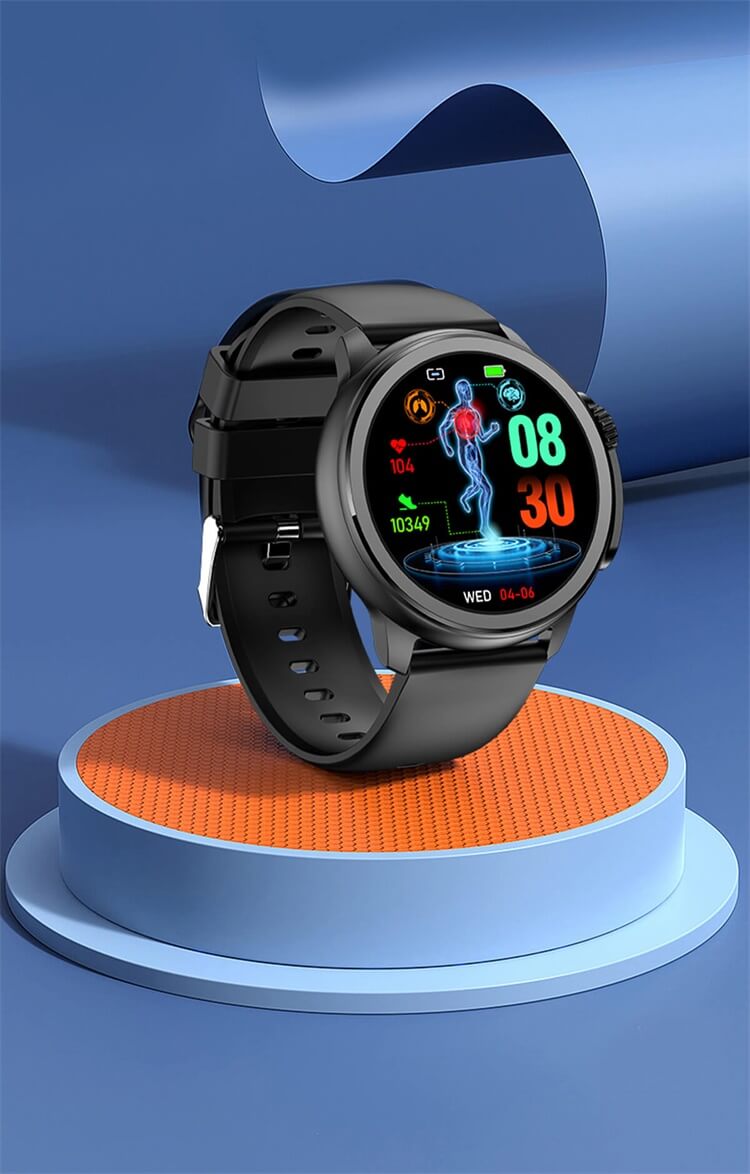 ET481 Smartwatch Monitoraggio del battito cardiaco Schermo AMOLED Monitoraggio della glicemia-Shenzhen Shengye Technology Co., Ltd