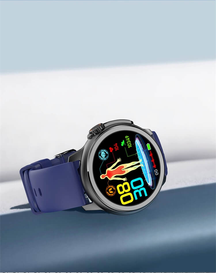 ET481 Smartwatch Monitoraggio del battito cardiaco Schermo AMOLED Monitoraggio della glicemia-Shenzhen Shengye Technology Co., Ltd