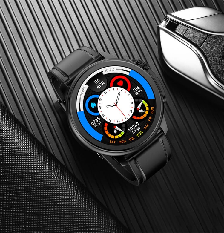 ET481 Smartwatch Monitoraggio del battito cardiaco Schermo AMOLED Monitoraggio della glicemia-Shenzhen Shengye Technology Co., Ltd