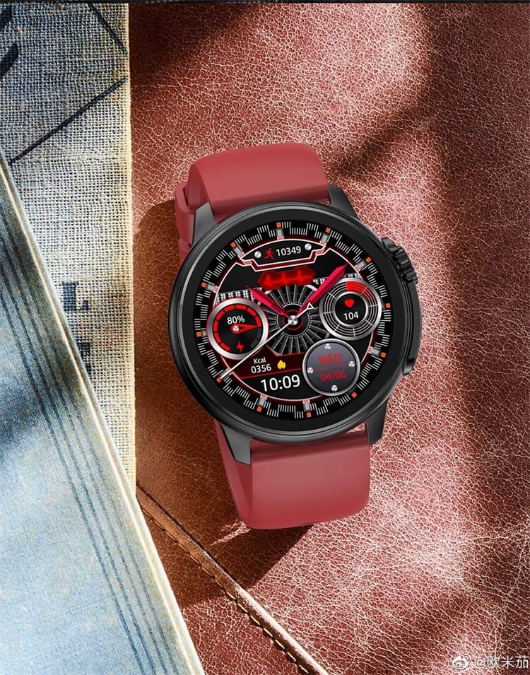 ET481 Smartwatch Monitoraggio del battito cardiaco Schermo AMOLED Monitoraggio della glicemia-Shenzhen Shengye Technology Co., Ltd