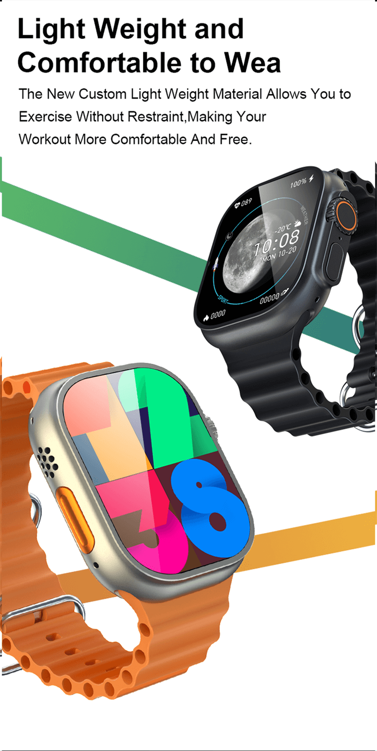 U9 MiNi Smartwatch مراقبة صحية شاشة كاملة HD 1.75 بوصة عرض سعة بطارية كبيرة - Shenzhen Shengye Technology Co.,Ltd