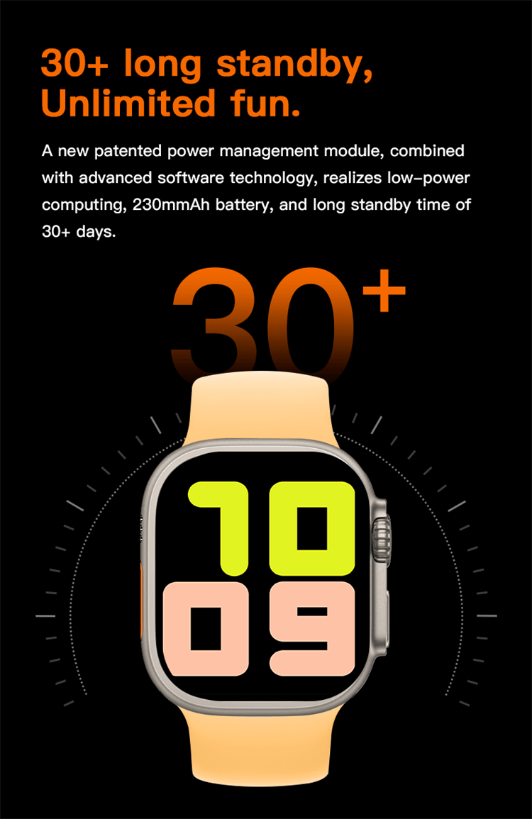 T900 Ultra 2 Smartwatch 2.09 Inches Large Screen Long Standby Time Brightness Display-Shenzhen Shengye Technology Co.,Ltd